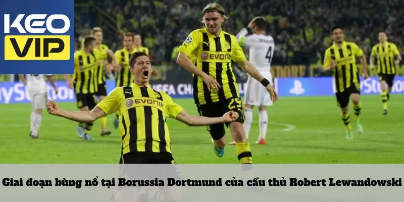 Cầu thủ Robert Lewandowski 3 Giai đoạn bùng nổ tại Borussia Dortmund của cầu thủ Robert Lewandowski