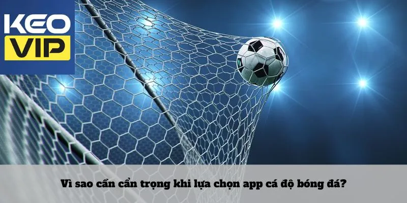 Lựa chọn app cá độ bóng đá 2 Vì sao cần cẩn trọng khi lựa chọn app cá độ bóng đá?